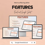 Commercial Window Cleaning Price List Sheet | Excel & Google Sheets Template | Pricing Guide for Cleaners