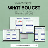 Assignment Tracker Sheet | Excel & Google Sheet | Task and Deadline Management Template