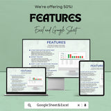 Assignment Tracker Sheet | Excel & Google Sheet | Task and Deadline Management Template