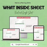 Agency Quotation Format Sheet | Professional Excel & Google Sheets Template for Agencies | Instant Download