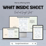 Statement of Work Sheet – Excel & Google Sheet Template for Project Planning and Management | Customizable SOW Template