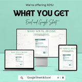 Pub Receipts Sheet Template - Excel & Google Sheet for Easy Financial Tracking