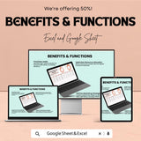 Sales Referral Lead Tracker Sheet - Excel and Google Sheets Template | 50% Off | Track, Convert & Nurture Leads