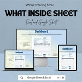 Generic Bill Sheet | Customizable Invoice | Excel and Google Sheet | Business Billing | Editable Bill Generator | Professional Invoice |