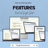 Bill Paying Checklist Template - Google Sheets, Bill Organizer, Payment Tracker, Monthly Bill Checklist, Budgeting Tool, Digital Download