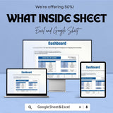 Basic Bill of Lading Template - Excel & Google Sheets, Shipping Documentation, Freight Bill, Logistics Tracker, Digital Download,