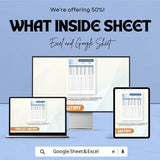 Basic Amortization Schedule Template - Google Sheets, Loan Payment Tracker, Financial Planning, Budgeting Tool, Amortization Calculator,