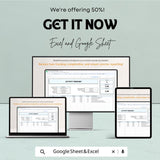 Activity Timesheet Template - Google Sheets, Track Work Hours, Employee Timesheet, Digital Download, Work Log, Printable Timesheet,