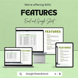 Team Task Sheet Template for Excel and Google Sheets | Task Management & Team Collaboration Tracker | Boost Efficiency | 50% Off!
