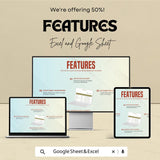 Bill Spreadsheet | Excel & Google Sheets Budget Template | Expense Tracker | Monthly Bill Organizer | Financial Planning Spreadsheet