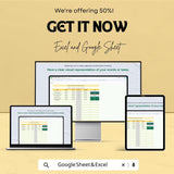 Basic Timeline Sheet | Excel and Google Sheets | Project Planner Template | Track Tasks & Deadlines | Customizable Timeline |