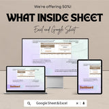 Compensation Scorecard and Reporting Tool HR Sheet - Excel & Google Sheets Template, Employee Compensation Tracker,