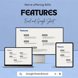 School Employee Benefits Tracker Sheet | Excel & Google Sheets Template for Tracking Employee Benefits