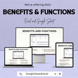 Printable Calculator Sheet | Excel & Google Sheets | Cost Estimator Template | Customizable Calculator for Pricing | Easy-to-Use Budgeting