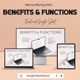 Monthly Budget Sheet - Excel & Google Sheet Template for Personal Finance, Expense Tracker, Budget Planner, Financial Management Tool