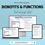 Gantt Chart Sheet | Excel and Google Sheets | Project Management Template | Timeline & Task Tracker