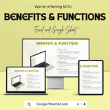 Construction Job Cost Analysis Sheet | Excel & Google Sheet | Track and Manage Project Finances | 50% Off | Instant Download