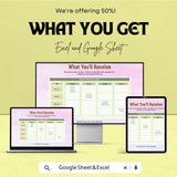 Simple Project Timeline Roadmap Sheet - Excel & Google Sheets - Track Project Phases, Tasks, Milestones - Project Management Template