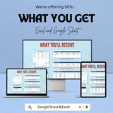 Proforma Invoice Template - Excel & Google Sheets - Professional Invoice Generator - Customizable Invoice Sheet - Business Invoice Template