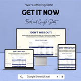 Catholic Church Budget Sheet - Excel and Google Sheets | Tithing Tracker, Ministry Budgeting & Financial Stewardship