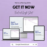 24 Hour Gantt Chart Sheet for Excel & Google Sheets | Project Planner | Time Management Template | Instant Download