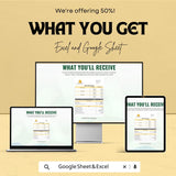 Break-Even Analysis Template | Excel & Google Sheets | Financial Planning and Profitability Tool