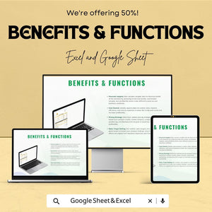Break-Even Analysis Template | Excel & Google Sheets | Financial Planning and Profitability Tool
