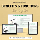 Break-Even Analysis Template | Excel & Google Sheets | Financial Planning and Profitability Tool