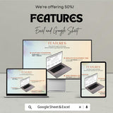 Brand Positioning Statement Template | Google Sheets & Excel | Brand Strategy Planner | Marketing Identity Sheet | Editable Business Tool