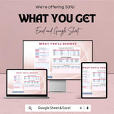 Blanket Purchase Order Sheet - Google Sheets & Excel - Purchase Order Management - Customizable Template