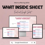 Blanket Purchase Order Sheet - Google Sheets & Excel - Purchase Order Management - Customizable Template