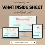 Benefits Enrollment and Eligibility Tracker HR Sheet | Google Sheets and Excel Template | HR Compliance & Employee Benefits Form