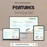 Basic Purchase Order Sheet - Excel & Google Sheets | Simple Ordering System | Easy Purchase Tracking