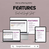 Basic Maintenance Schedule Template | Excel and Google Sheets | Task Scheduling & Efficiency Improvement