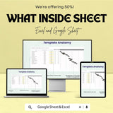 Church Project Gantt Chart Sheet - Excel & Google Sheets Template for Church Project Management