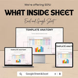 Chore Chart Sheet - Family Task Planner Template in Excel & Google Sheets