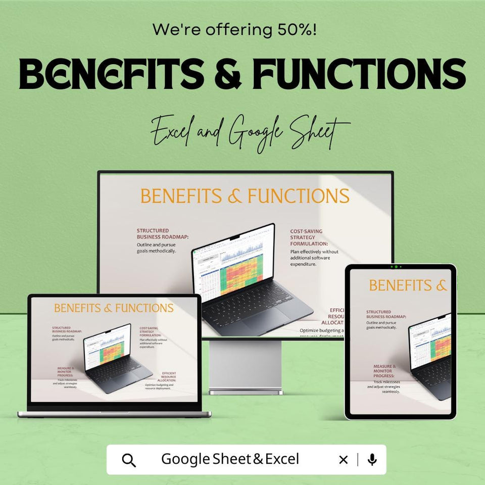 Dynamic Calendar Heat Map Sheet - Excel & Google Sheets Template for Data Analysis and Planning