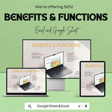 Dynamic Calendar Heat Map Sheet - Excel & Google Sheets Template for Data Analysis and Planning