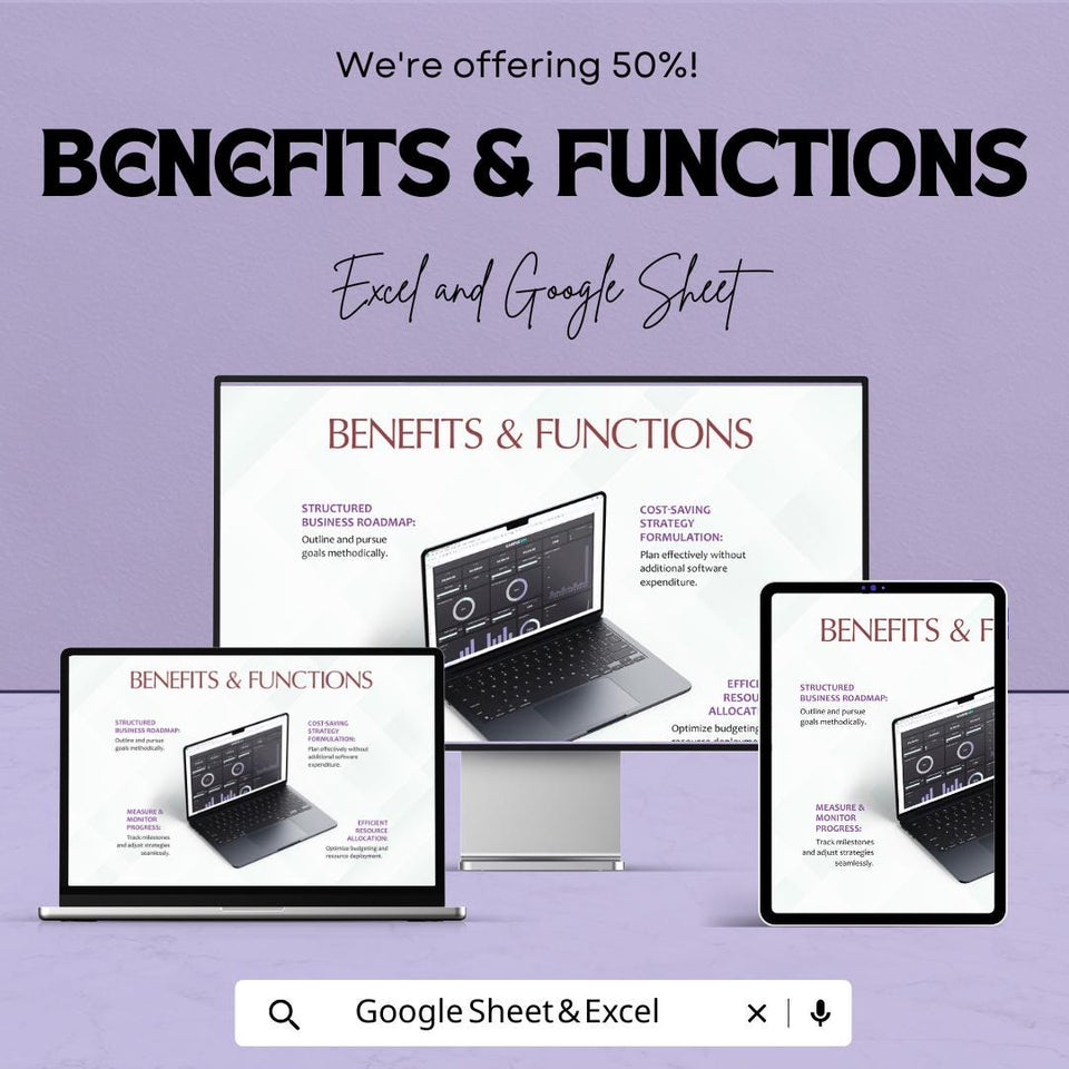 Sample KPI Sheet - Excel & Google Sheet | Performance Metrics Dashboard | Business Goal Tracker | Excel KPI Template