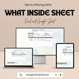 Landscape Maintenance Schedule Template – Editable Excel & Google Sheet | Gardening and Lawn Care Planner | Instant Download