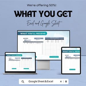 Basic Inventory Sheet Template | Excel & Google Sheets | Inventory Management Tool