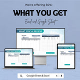 Basic Inventory Sheet Template | Excel & Google Sheets | Inventory Management Tool