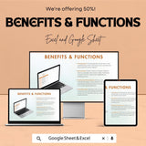 Cleaning Service Price List Template | Google Sheets & Excel | Editable Pricing Sheet | Housekeeping Rate Chart | Instant Download