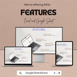 Bar Chart Sheet - Excel & Google Sheets | Data Visualization | Financial Tracker | Bar Chart Spreadsheet