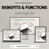 Balance Sheet Template | Financial Statement Excel & Google Sheets | Business Accounting Spreadsheet | Instant Download