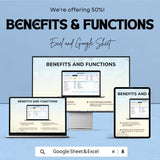 Travel Calendar Sheet | Excel and Google Sheets | Vacation Planner | Budget & Activity Tracker | 50% Off