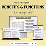 Advertising GRP Calculator | Gross Rating Points Sheet | Excel & Google Sheets | Media Planning Template | Campaign Reach Estimator