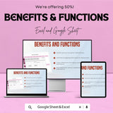 Printable Weekly Schedule Sheet – Customizable Daily Planner Template for Google Sheets & Excel – Time Management Tool – Downloadable