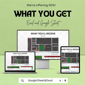 Administration Financial Dashboard – Excel and Google Sheets Template for Asset & Liability Tracking