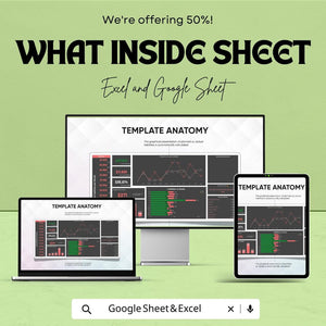 Administration Financial Dashboard – Excel and Google Sheets Template for Asset & Liability Tracking